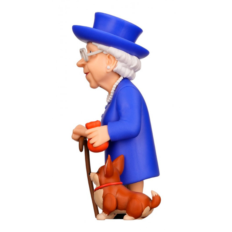 Minix Queen Elizabeth - kolekcionējama figūra Queen Elizabeth II ar korgiju