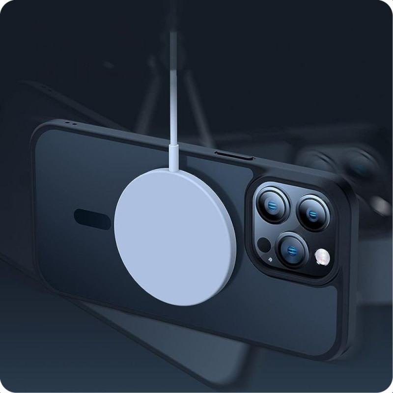 Tech-Protect Magmat MagSafe THP2283 vāciņš Apple iPhone 15 Pro, matēti melns