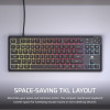 Corsair K55 CORE TKL RGB spēļu tastatūra