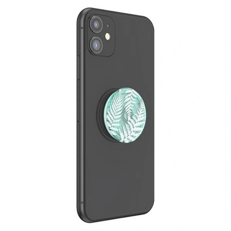 PopSockets PopGrip PlantCore Fern tālruņa satvērējs un statīvs