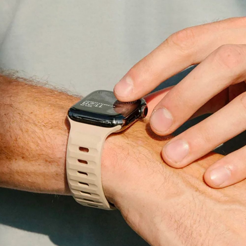 Tech-Protect IconBand Line siksniņa Apple Watch 4/5/6/7/8/9/SE/Ultra 44/45/49 mm, melna