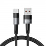Tech-Protect UltraBoost USB-A/USB-C kabelis 66W 6A 100 cm, pelēks