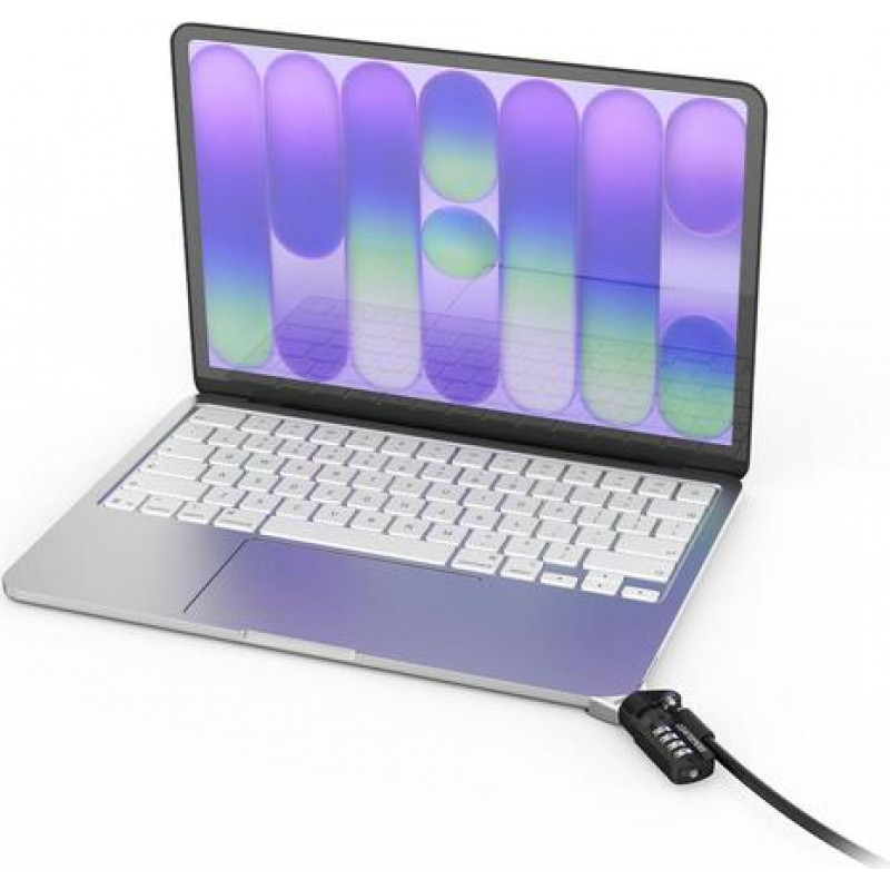 Compulocks Ledge adapteris MacBook Neo MBALDGN01CL ar kombinēto kabeļslēgu (stūra slēgs)