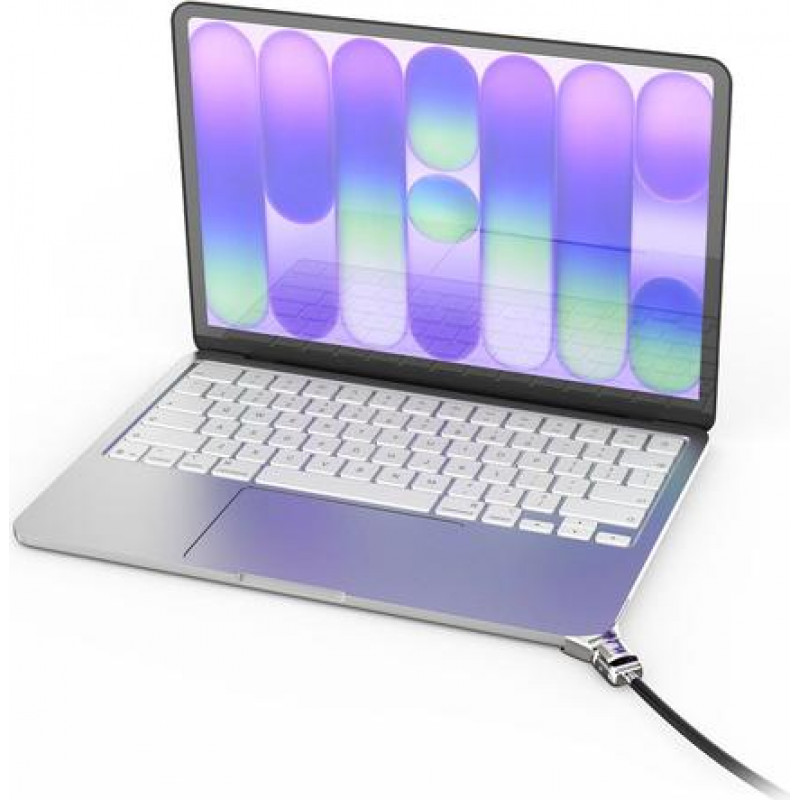 Compulocks Ledge Adapter MacBook Neo MBALDGN01KL ar atslēgas kabeļa slēdzeni (stūra slēdzenes adapteris)