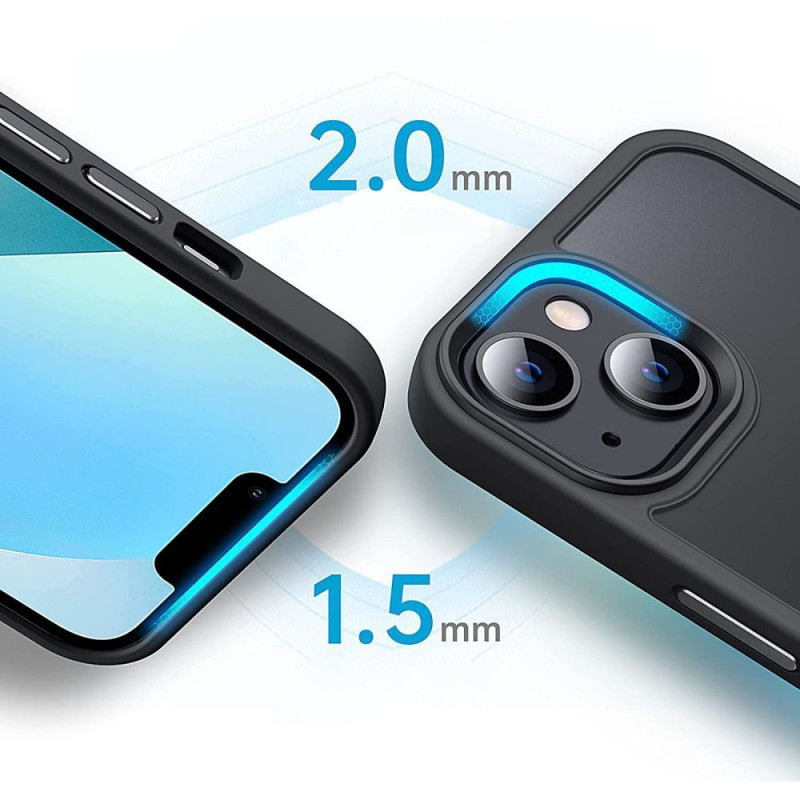 Tech-Protect MagMat MagSafe vāciņš Apple iPhone 12 Pro Max, matēti melns