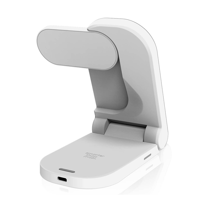 STM ChargeTree MAG 3-in-1 MagSafe bezvadu lādētājs, balts
