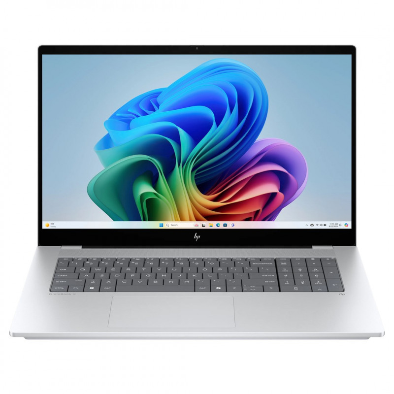 HP OmniBook X 17T-DD00-D4SD9 portatīvais dators, 17,3" FHD skārienekrāns, Intel Core Ultra 7 256V, 16 GB RAM, 512 GB SSD, Win11, Glaciar Silver (REPACK)