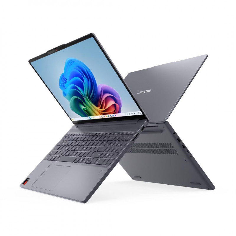Lenovo Slim 3 15Q8X10 klēpjdators, 15,3" WUXGA Touch, Snapdragon X1-26-100, 16 GB RAM, 1 TB SSD, Win11, Luna Grey (REPACK)