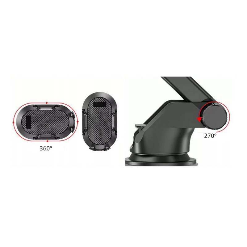 Tech-Protect universālais auto turētājs, melns