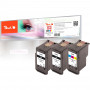 Peach Spar Pack tintes kasetņu komplekts PI100-317 (saderīgs ar Canon PG-545/CL-546)