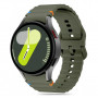 Tech-Protect silikona sporta siksniņa THP3054 Samsung Galaxy Watch 4/5/5 Pro/6/7/FE, Army Green