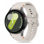 Tech-Protect Silicone Sport siksniņa Samsung Galaxy Watch 4/5/5 Pro/6/7/FE, Starlight