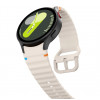 Tech-Protect Silicone Sport siksniņa Samsung Galaxy Watch 4/5/5 Pro/6/7/FE, Starlight