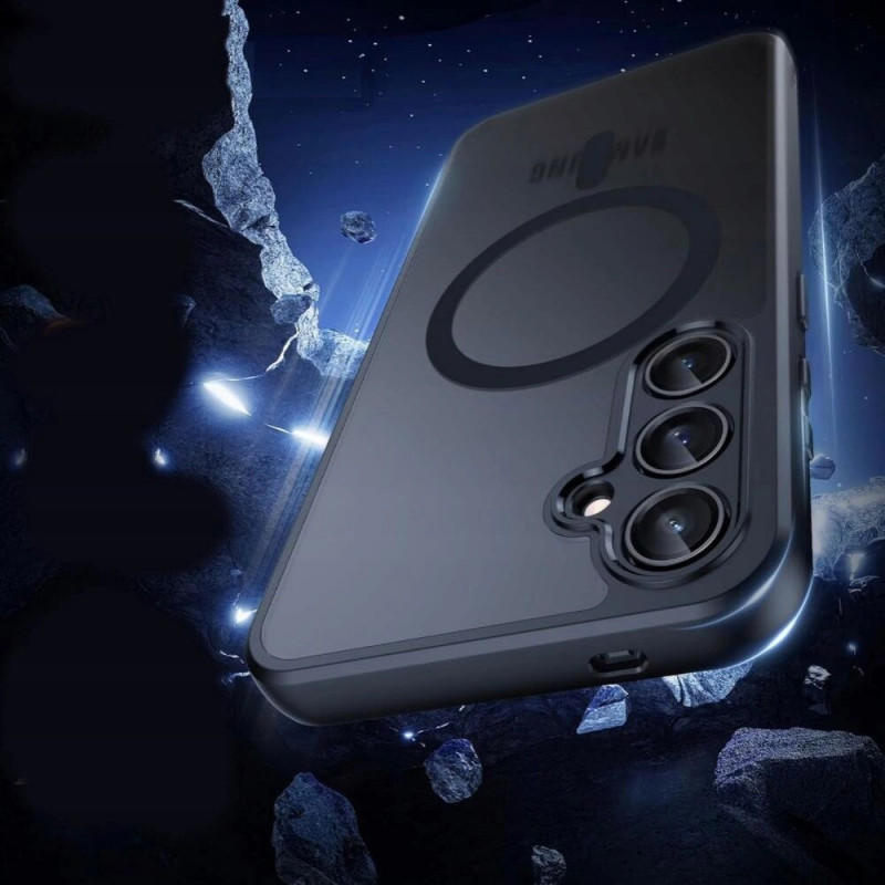 Tech-Protect Magmat MagSafe vāciņš Motorola Edge 60 Pro, matēti melns