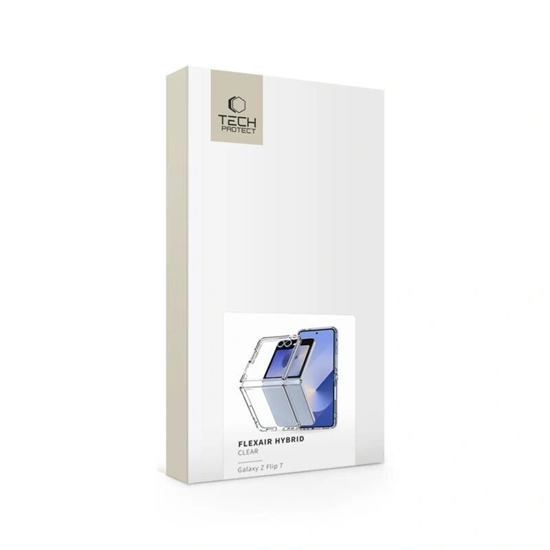 Tech-Protect Flexair Hybrid vāciņš THP4318 Samsung Galaxy Z Flip 7, caurspīdīgs