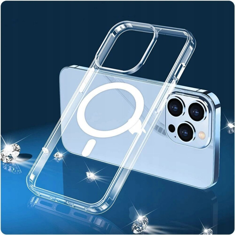 Tech-Protect Flexair Hybrid MagSafe Samsung Galaxy S22 vāciņš, caurspīdīgs