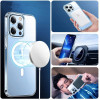 Tech-Protect Flexair Hybrid MagSafe Samsung Galaxy S23 vāciņš, caurspīdīgs