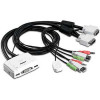 TRENDnet TK-214i KVM/audio komutators, 2 x KVM/audio