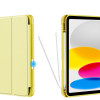 Tech-Protect SC Pen Apple iPad 10.9 (2022) / iPad 11 (2025) vāciņš, dzeltens