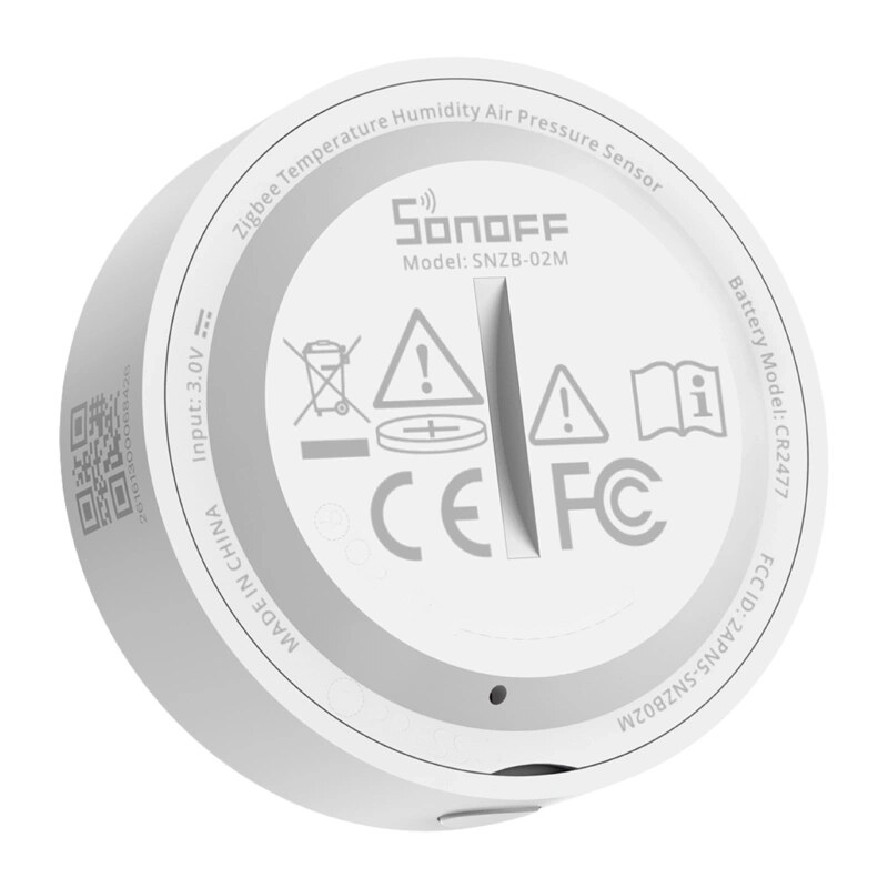 SONOFF AirGuard SNZB-02M Zigbee temperatūras un mitruma sensors