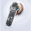 Dudao U8 TWS bezvadu austiņas, Bluetooth 5.3, baltas