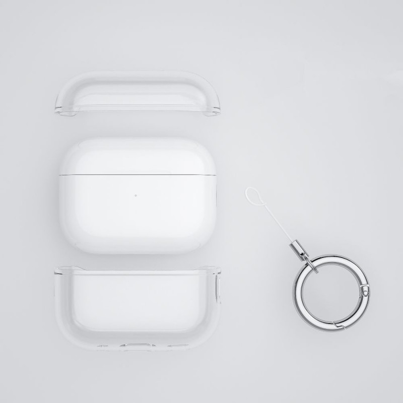 Tech-Protect Flexair Apple AirPods Pro 2 / 1 futrālis, caurspīdīgs