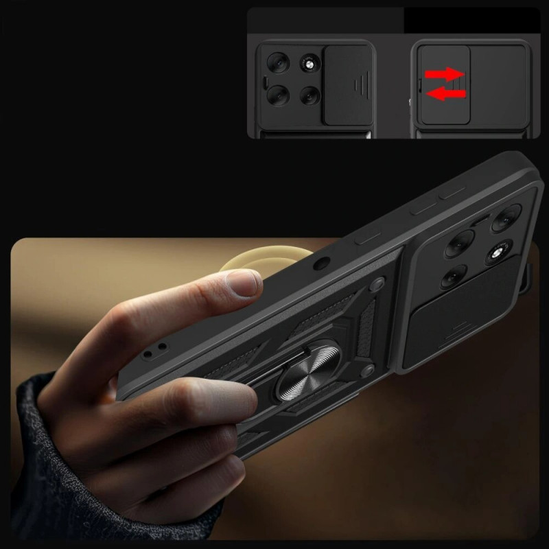 Tech-Protect Camshield Pro vāciņš Motorola Moto G86 5G / G86 Power 5G, melns