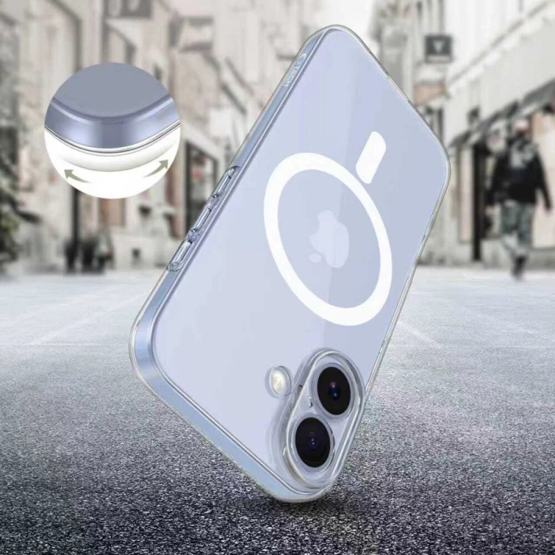 Tech-Protect FlexAir MagSafe vāciņš Apple iPhone 17, caurspīdīgs