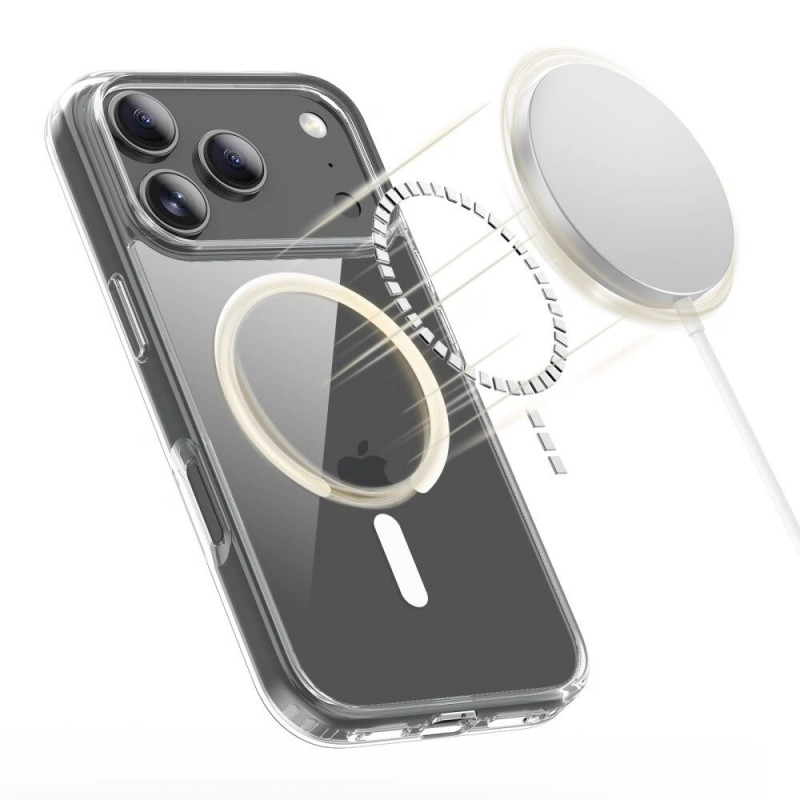Tech-Protect Flexair Hybrid MagSafe vāciņš Apple iPhone 17 Pro, caurspīdīgs
