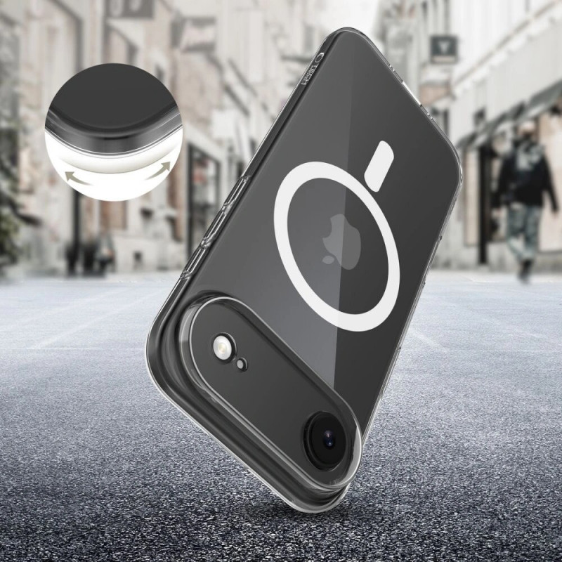 Tech-Protect FlexAir MagSafe vāciņš Apple iPhone Air, caurspīdīgs
