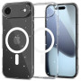 Tech-Protect FlexAir MagSafe vāciņš Apple iPhone Air, caurspīdīgs ar spīdumiem