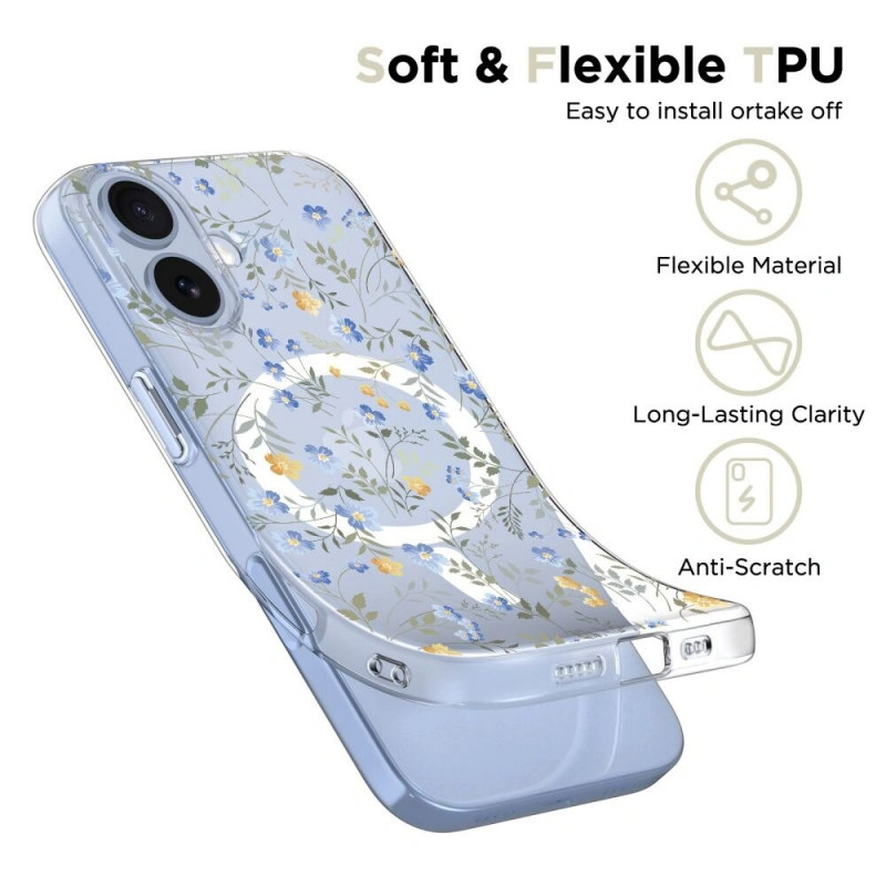 Tech-Protect FlexAir MagSafe vāciņš Apple iPhone 17, Spring Flowers