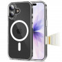 Tech-Protect Flexair Hybrid CC MagSafe vāciņš Apple iPhone 17, caurspīdīgs