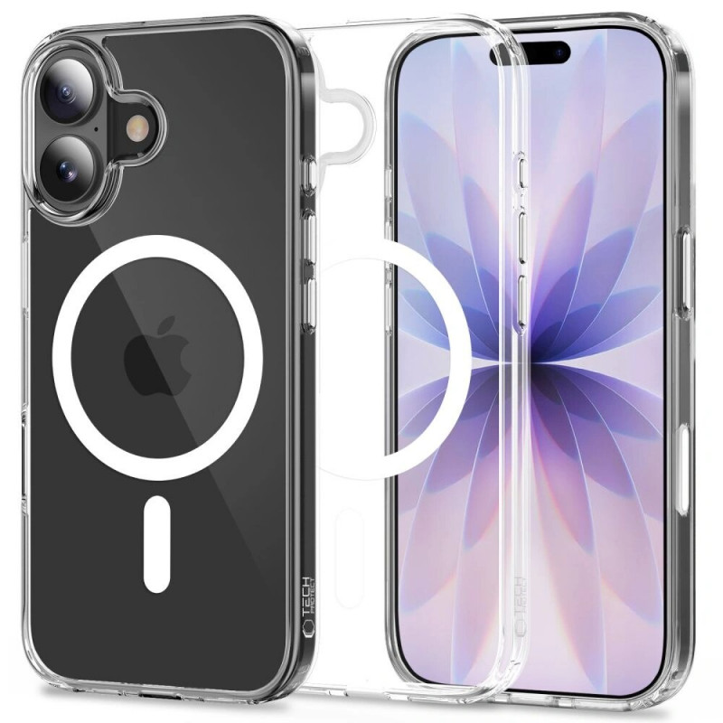 Tech-Protect Flexair Hybrid CC MagSafe vāciņš Apple iPhone 17, caurspīdīgs