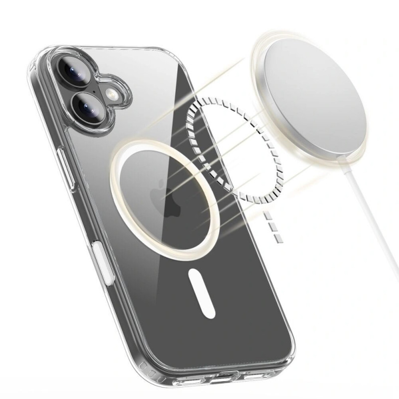 Tech-Protect Flexair Hybrid CC MagSafe vāciņš Apple iPhone 17, caurspīdīgs
