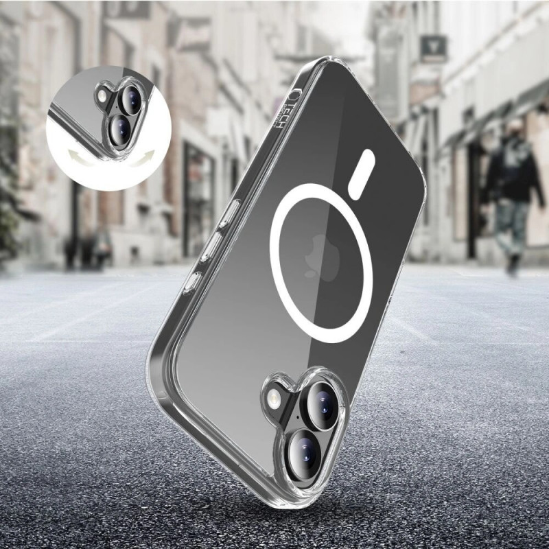 Tech-Protect Flexair Hybrid CC MagSafe vāciņš Apple iPhone 17, caurspīdīgs