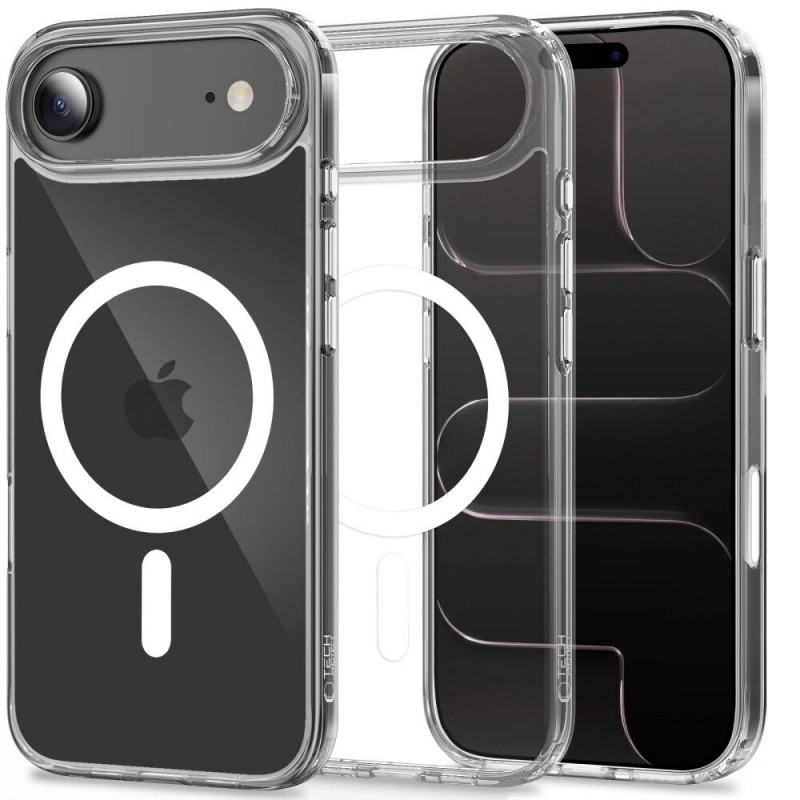 Tech-Protect Flexair Hybrid CC MagSafe vāciņš Apple iPhone Air, caurspīdīgs