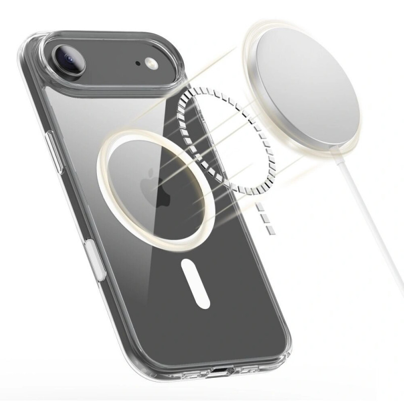 Tech-Protect Flexair Hybrid CC MagSafe vāciņš Apple iPhone Air, caurspīdīgs