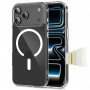 Tech-Protect Flexair Hybrid CC MagSafe vāciņš Apple iPhone 17 Pro, caurspīdīgs