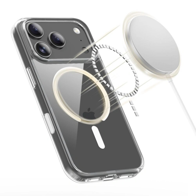 Tech-Protect Flexair Hybrid CC MagSafe vāciņš Apple iPhone 17 Pro Max, caurspīdīgs
