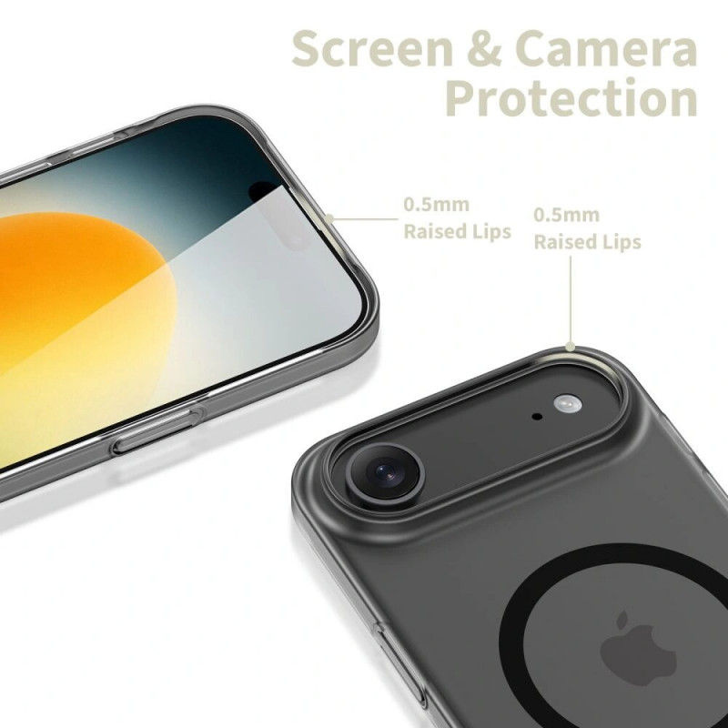 Tech-Protect Magslim MagSafe vāciņš Apple iPhone Air, matēti melns