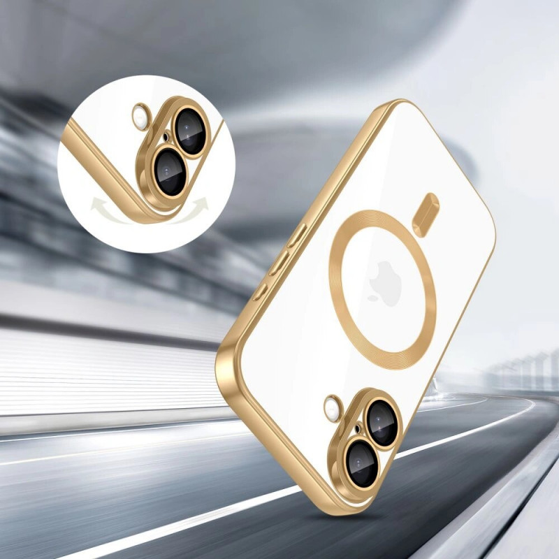 Tech-Protect MagFlex MagSafe vāciņš Apple iPhone 17, spīdīgi zeltains