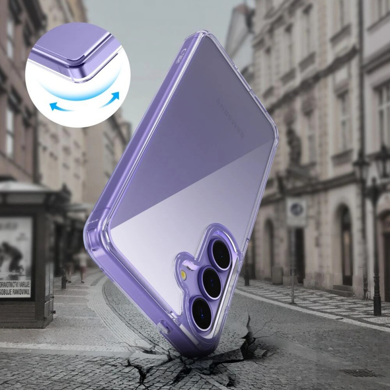 Tech-Protect Flexair Hybrid vāciņš Samsung Galaxy S25, caurspīdīgs