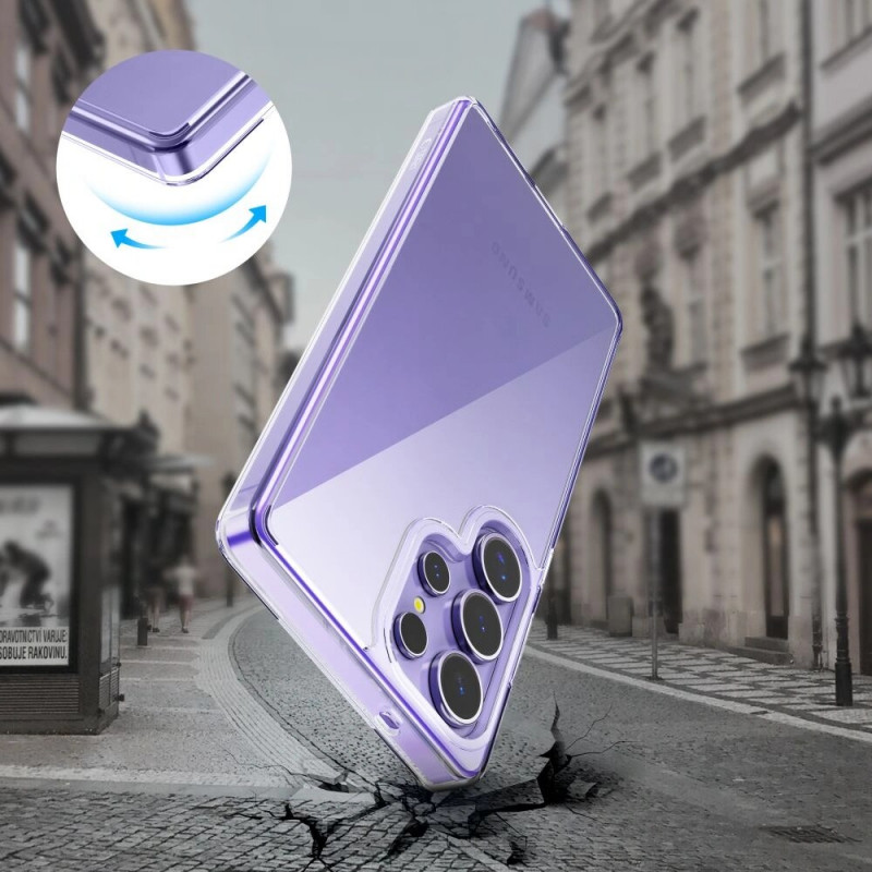 Tech-Protect Flexair Hybrid vāciņš Samsung Galaxy S25 Ultra, caurspīdīgs