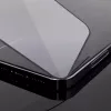 Wozinsky Super Tough Full Glue rūdītais stikls ar maciņam draudzīgu rāmi iPhone 14 Plus / 13 Pro Max, melns