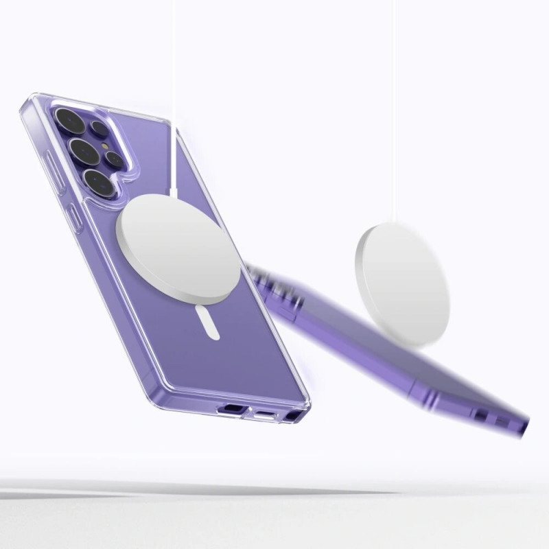 Tech-Protect Flexair Hybrid MagSafe vāciņš Samsung Galaxy S25 Ultra, caurspīdīgs