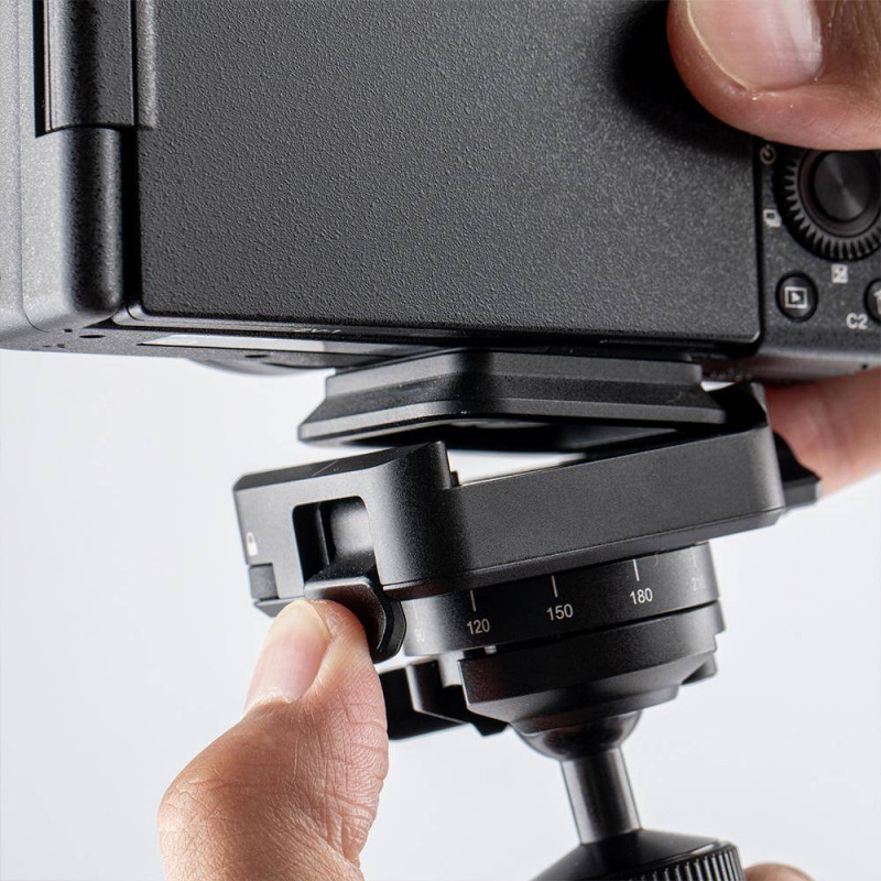 PGYTECH P-CG-013 SnapLock ātrās atbrīvošanas plate, saderīga ar Arca-Swiss