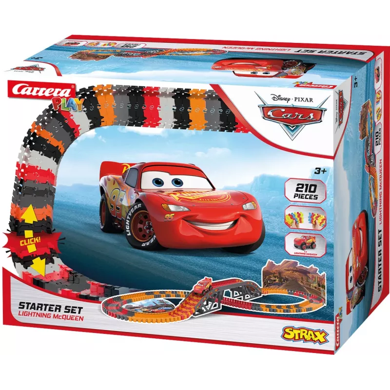 Carrera STRAX Disney Pixar Cars iesācēju komplekts (16161000)