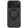 UNIQ Elix apvalks Apple iPhone 18 Pro Max / 17 Pro Max, 360 rotējošs statīvs, pelēks