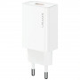 USAMS CC326 T69 USB-A sienas lādētājs, 10,5 W, 2,1 A, balts